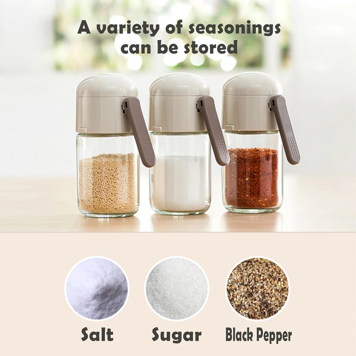 Quantitative Salt Shaker Dispenser