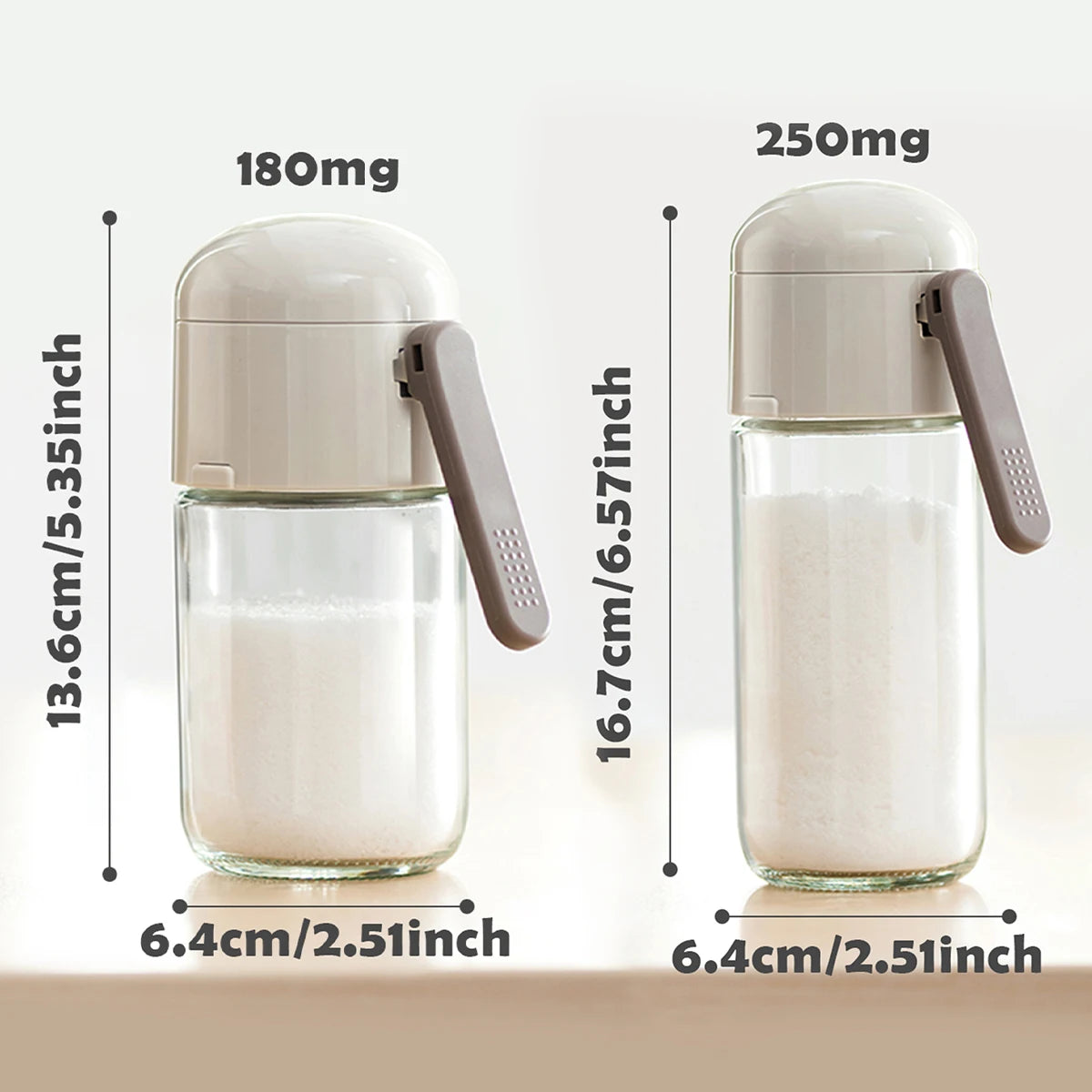 Quantitative Salt Shaker Dispenser