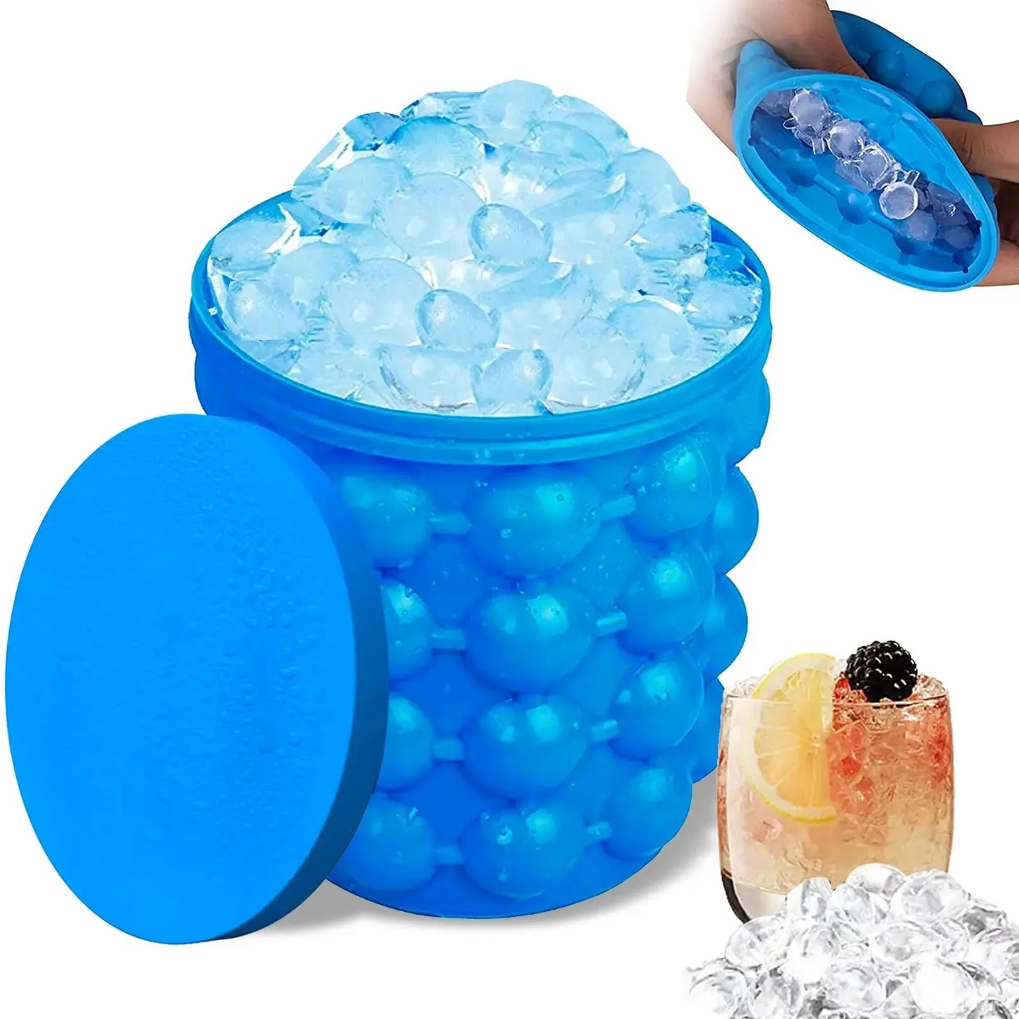 2-In-1 Silicone Ice Bucket