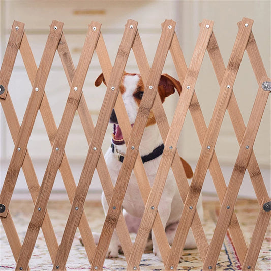 Wooden Sliding Pet Safety Gate